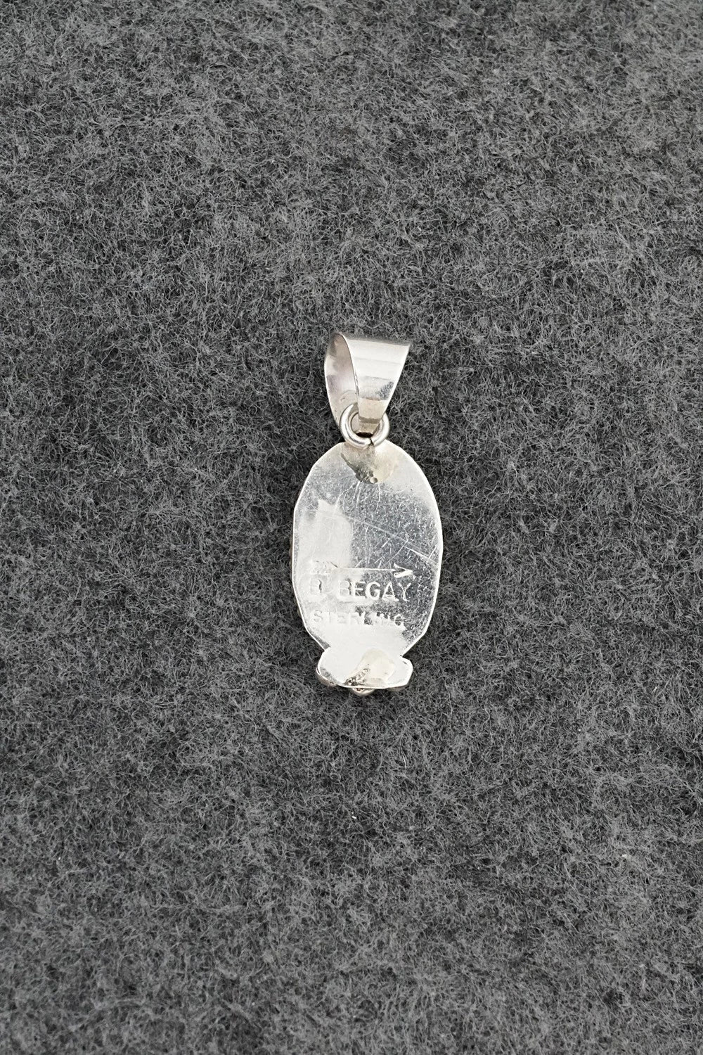 Turquoise & Sterling Silver Pendant - Byron Begay