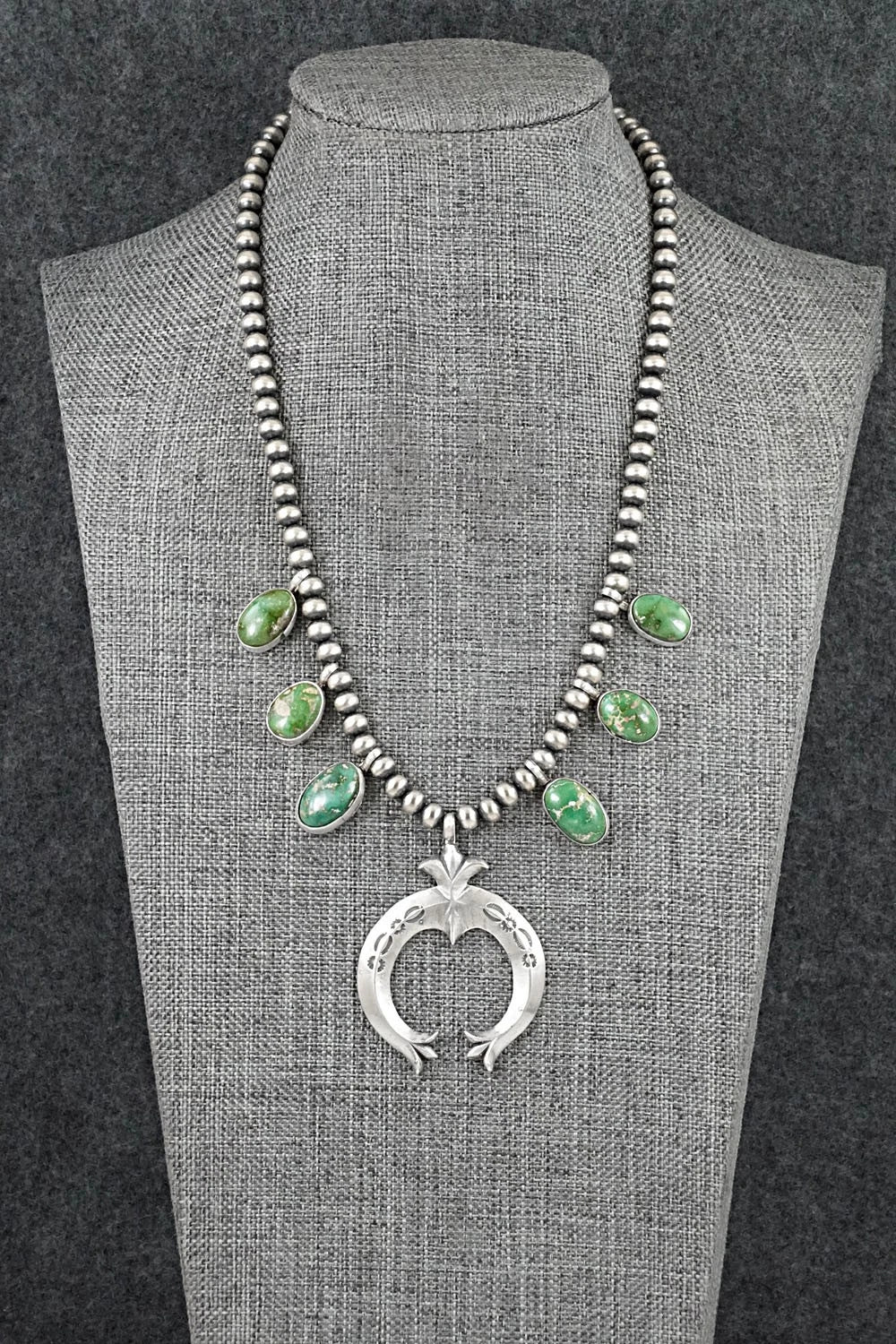 Turquoise & Sterling Silver Necklace - Latricia Largo