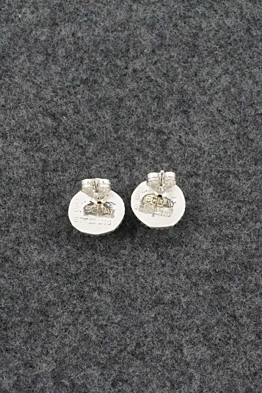 Turquoise & Sterling Silver Earrings - Byron Begay