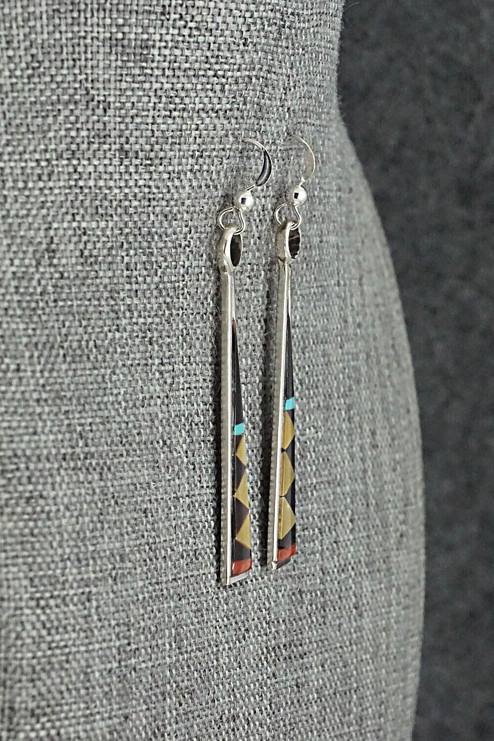 Multi-Stone & Sterling Silver Earrings - Tammie Qualo