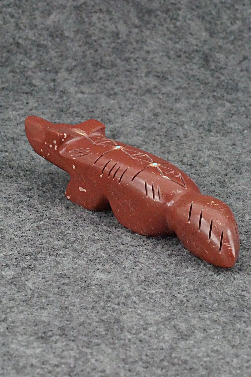 Wolf Zuni Fetish Carving - Brandon Phillips