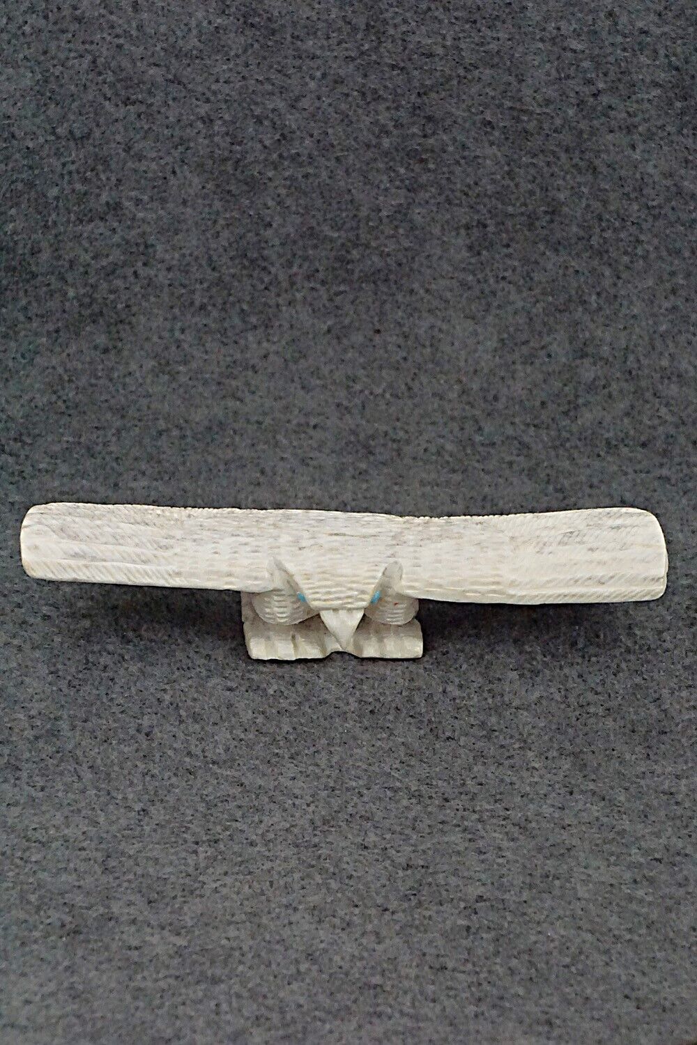 Eagle Zuni Fetish Carving - Garrick Weeka