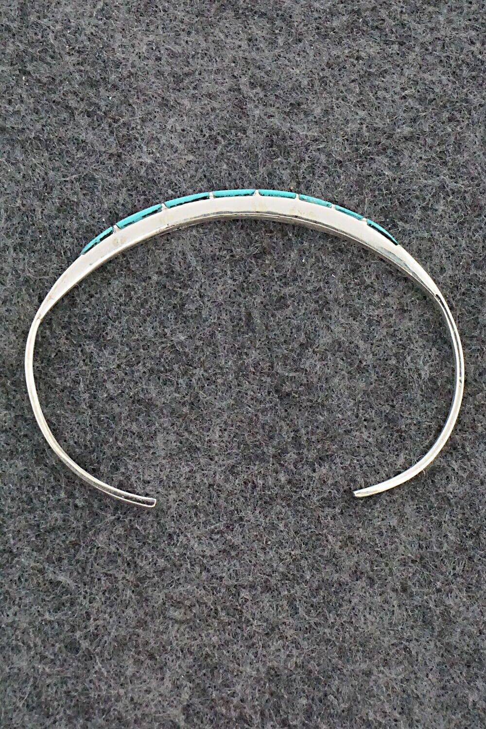 Turquoise & Sterling Silver Bracelet - Jeanette Chavez