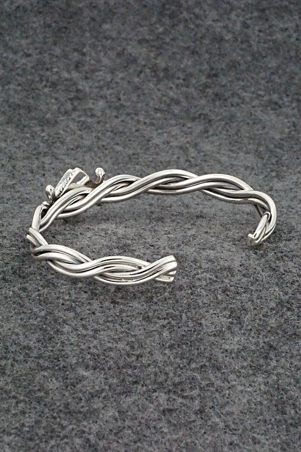 Turquoise & Sterling Silver Bracelet - James Manygoats