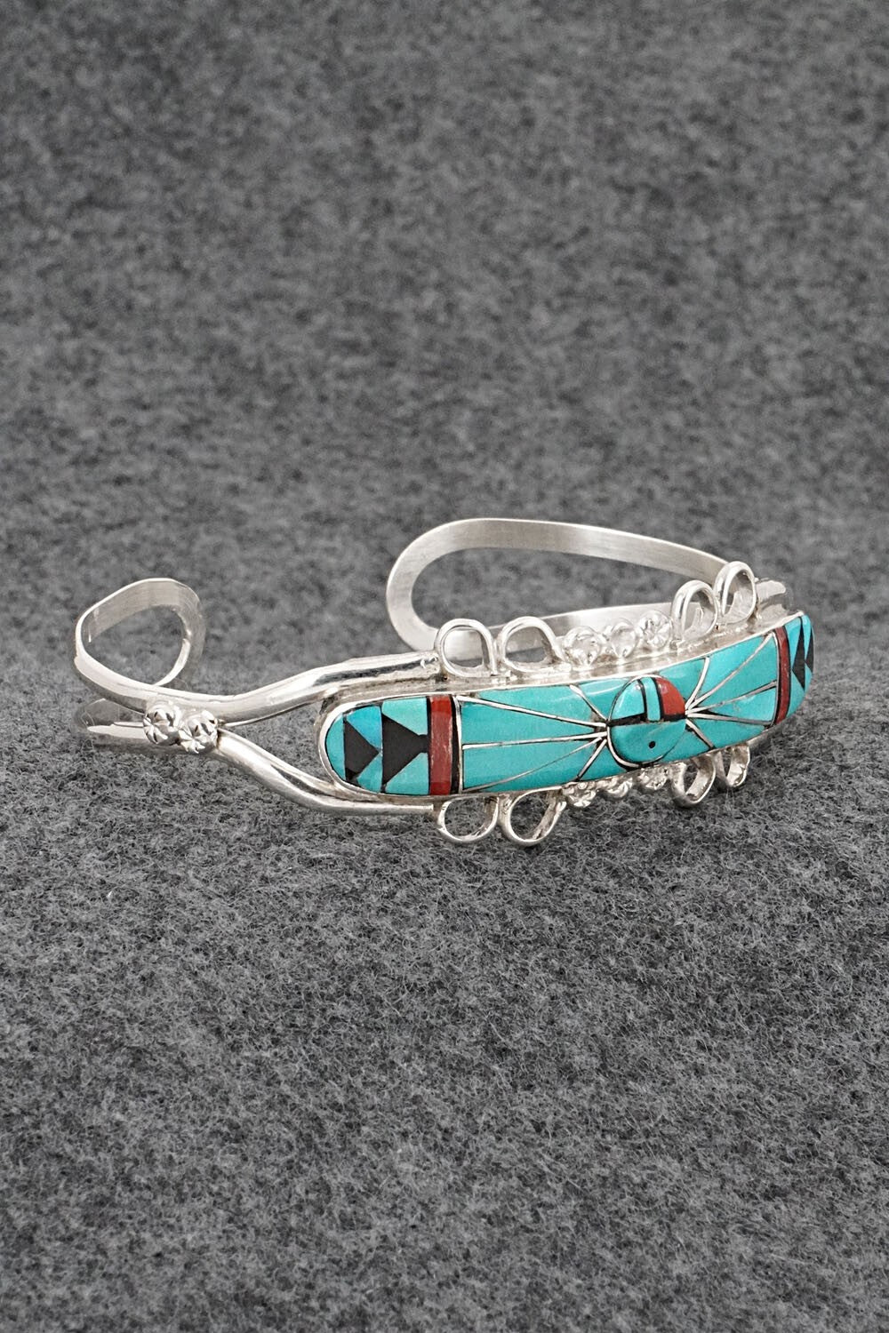 Multi-Stone & Sterling Silver Bracelet - Ola Eriacho