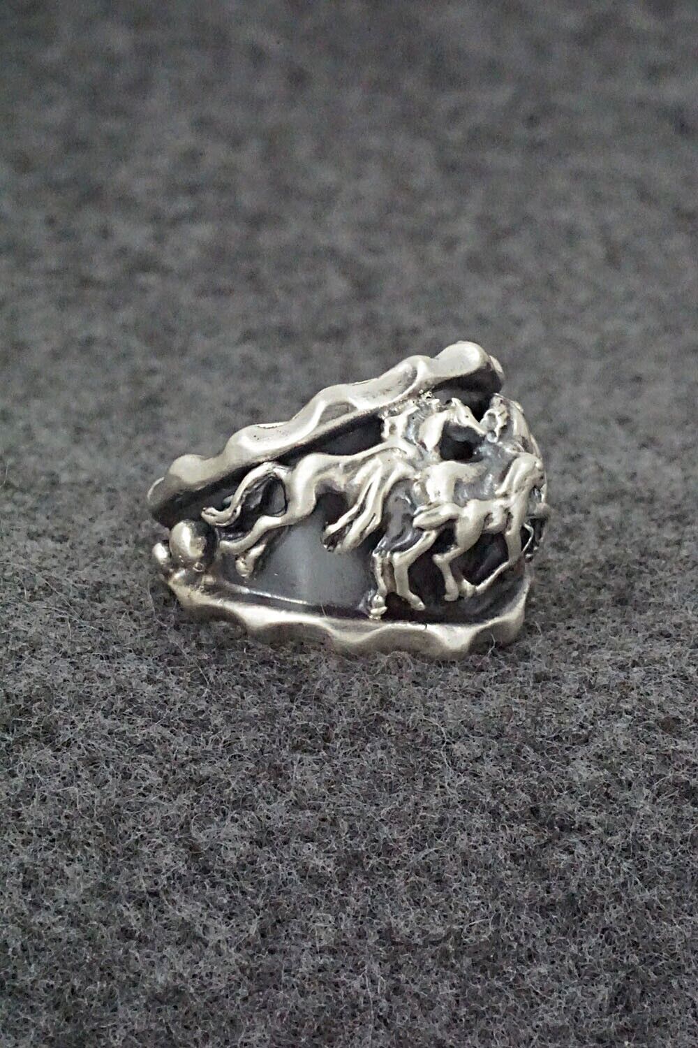 Sterling Silver Ring - Genevieve Francisco - Size 8