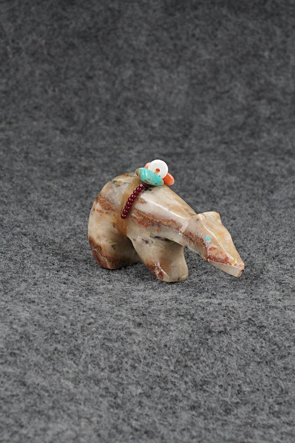 Bear Zuni Fetish Carving - Douglas Martza