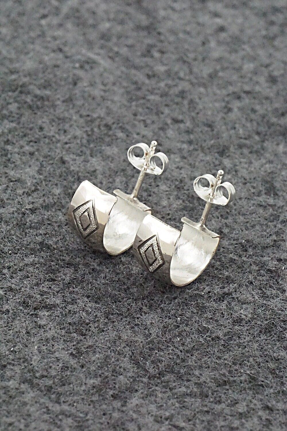 Sterling Silver Hoop Earrings - Nora Ashley