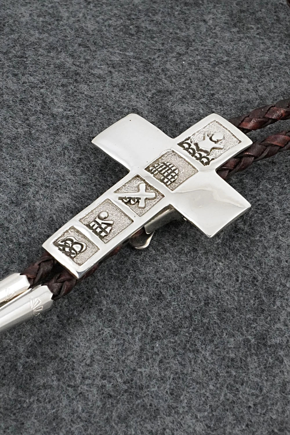 Sterling Silver Bolo Tie - Roger John
