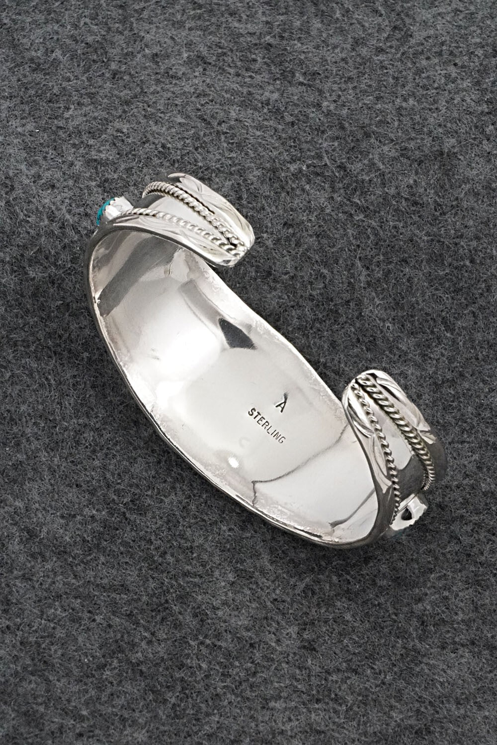 Turquoise & Sterling Silver Bracelet - Anita Whitegoat