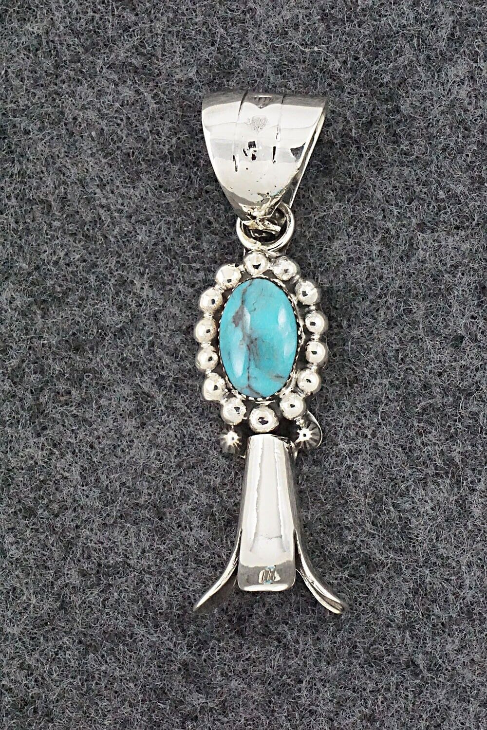 Turquoise & Sterling Silver Pendant - Patsy Lee