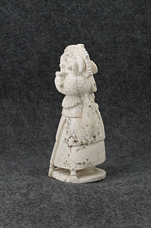 Shalako Dancer Zuni Fetish Carving - Florentino Martinez