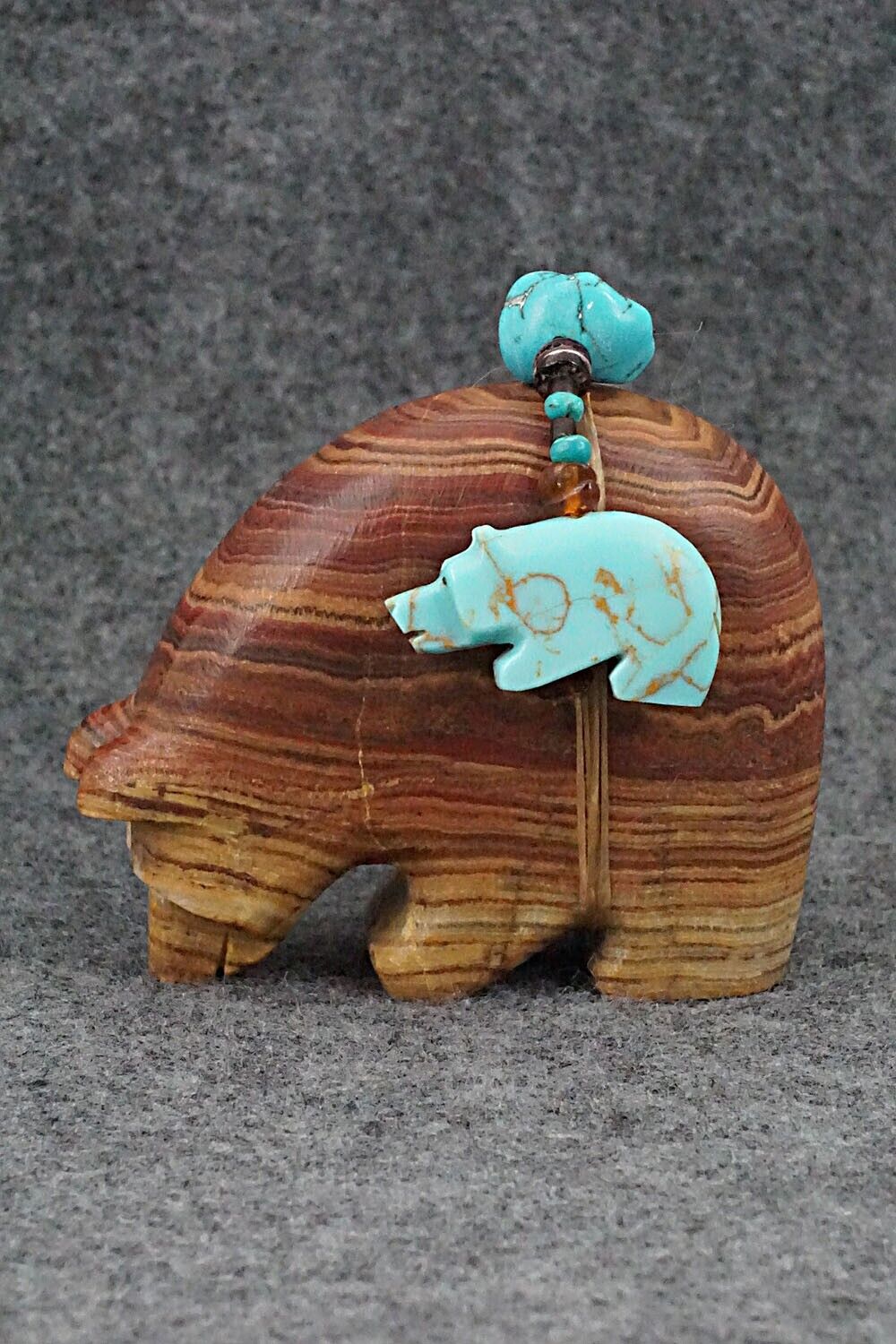 Bear Zuni Fetish Carving - Douglas Martza