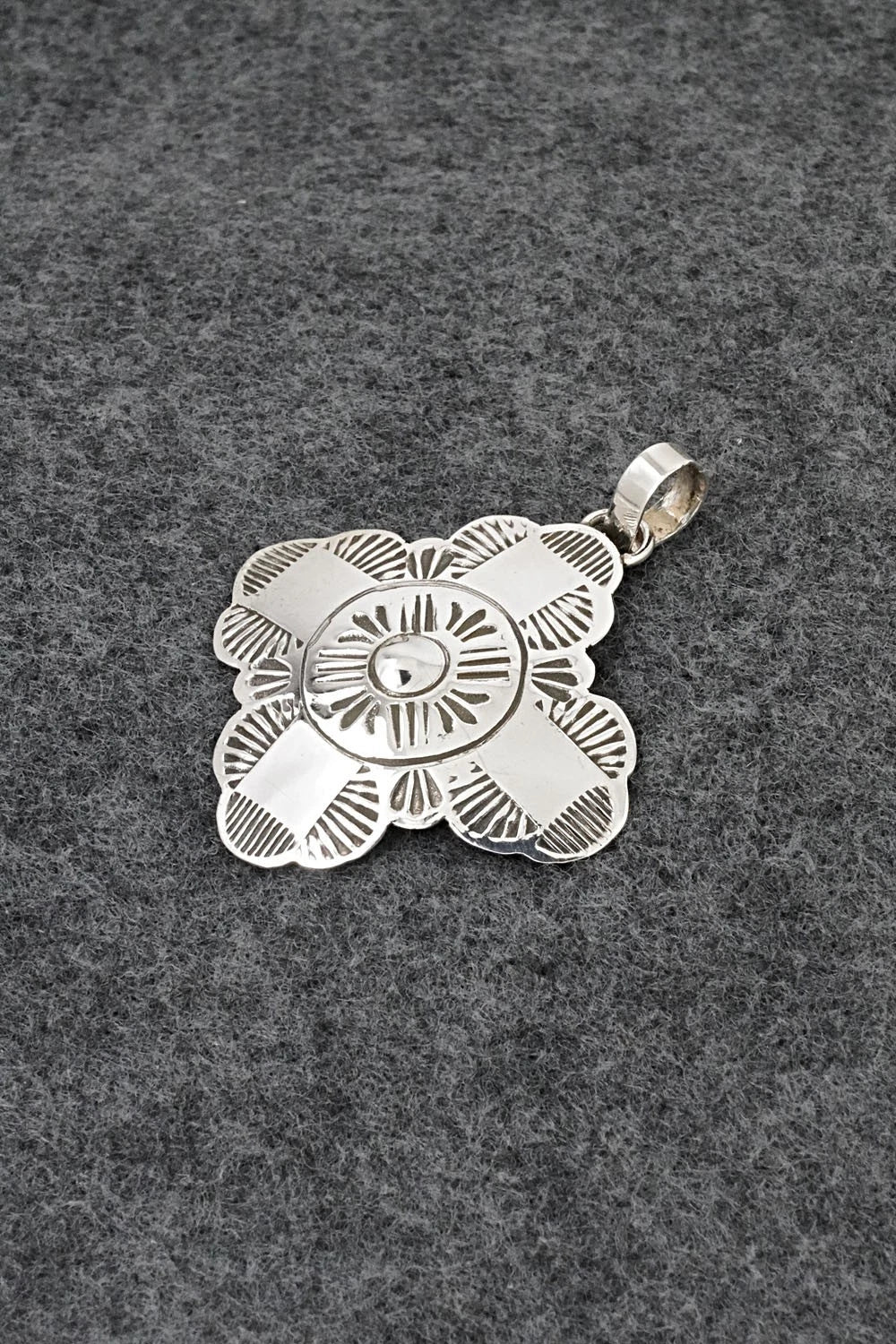 Sterling Silver Pendant - Bertha Begay