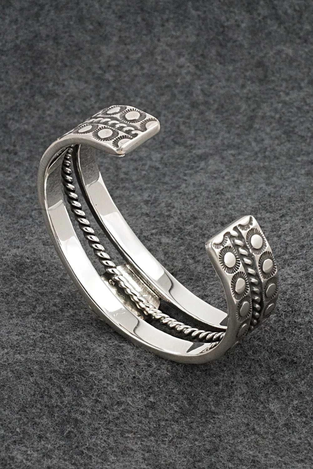 Turquoise & Sterling Silver Bracelet - Roland Dixson