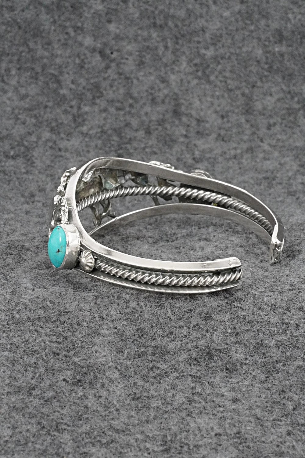 Turquoise & Sterling Silver Bracelet - Bobby Platero
