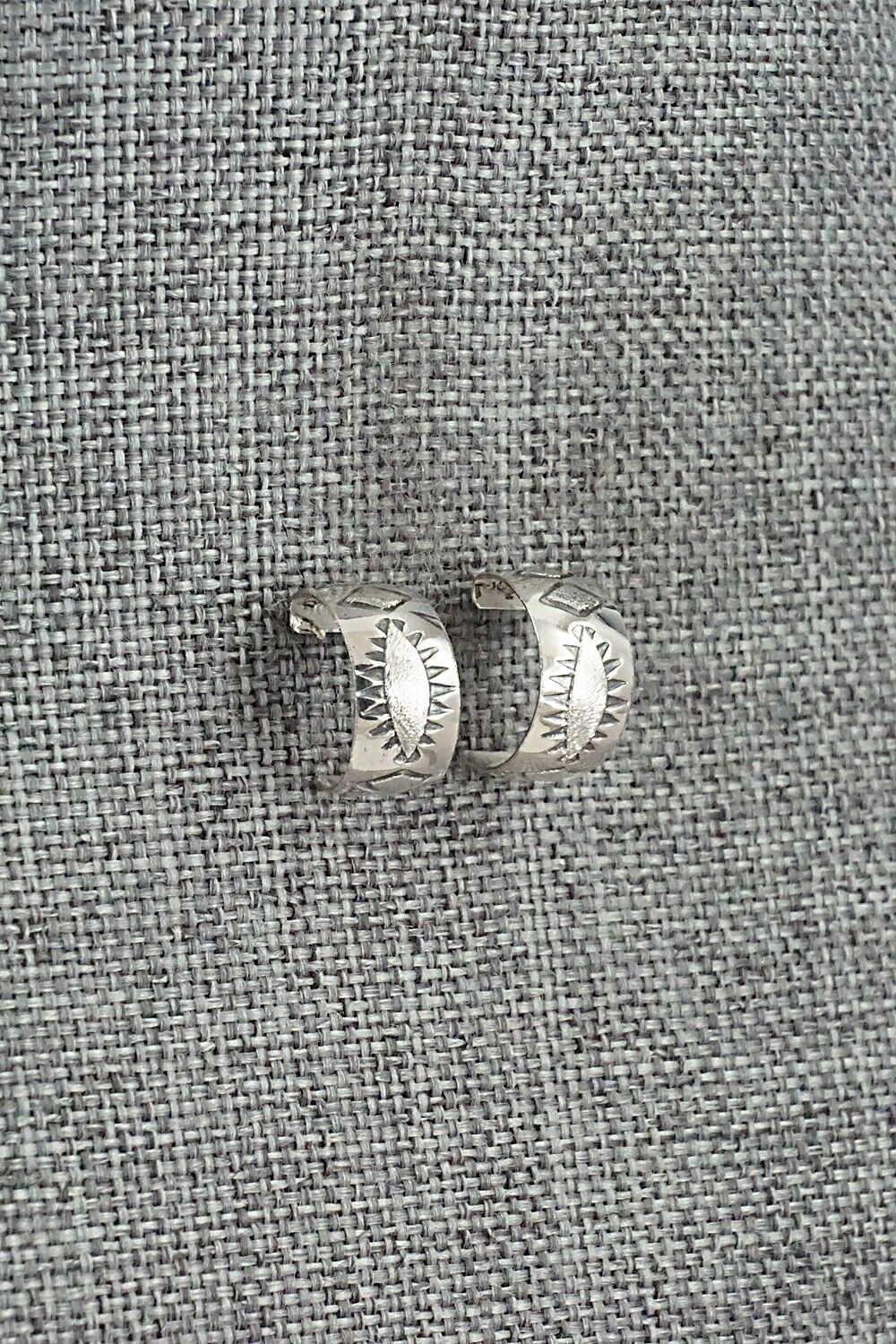 Sterling Silver Hoop Earrings - Nora Ashley