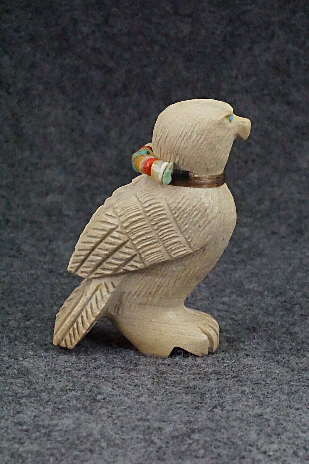 Hawk Zuni Fetish Carving - Douglas Martza
