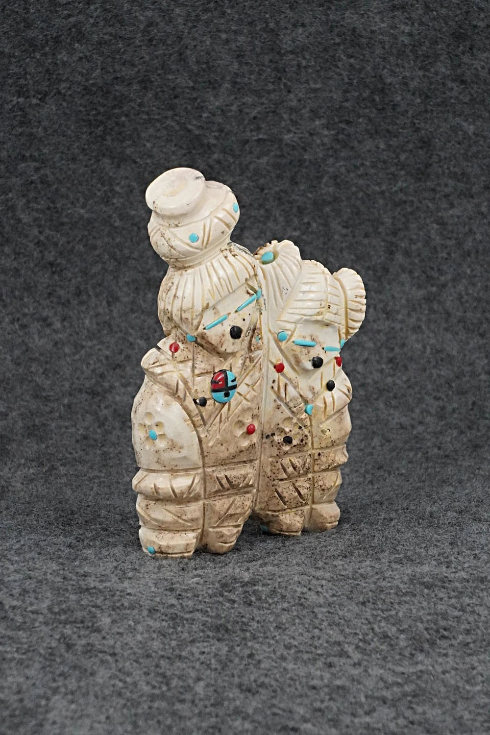 Ola Maiden Zuni Fetish Carving - Danette Laate