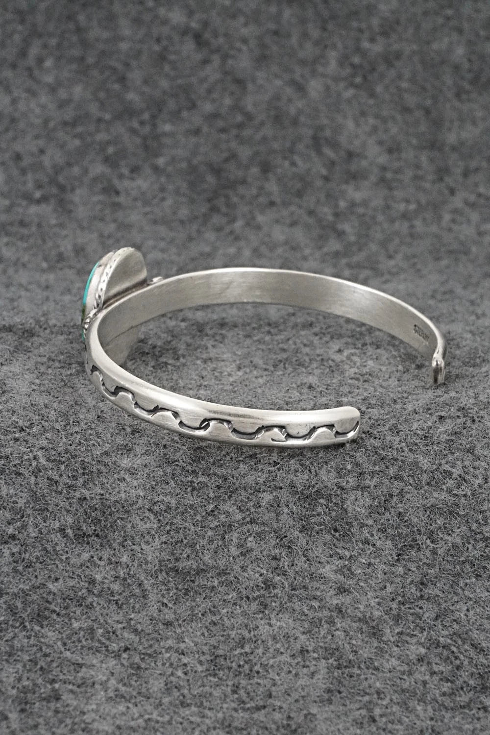 Turquoise & Sterling Silver Bracelet - Samuel Yellowhair