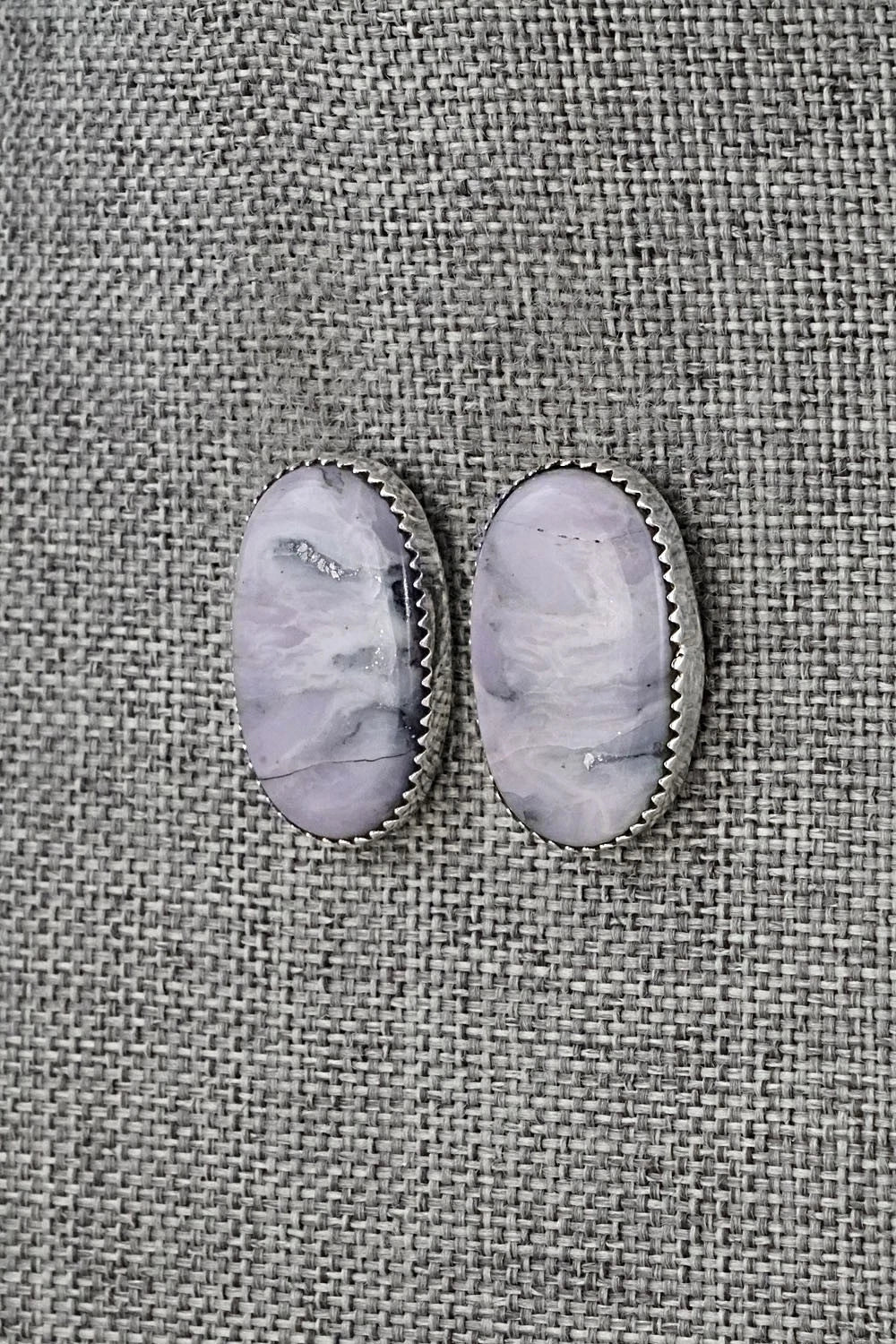 Morado & Sterling Silver Earrings - Murray Hannaweeka