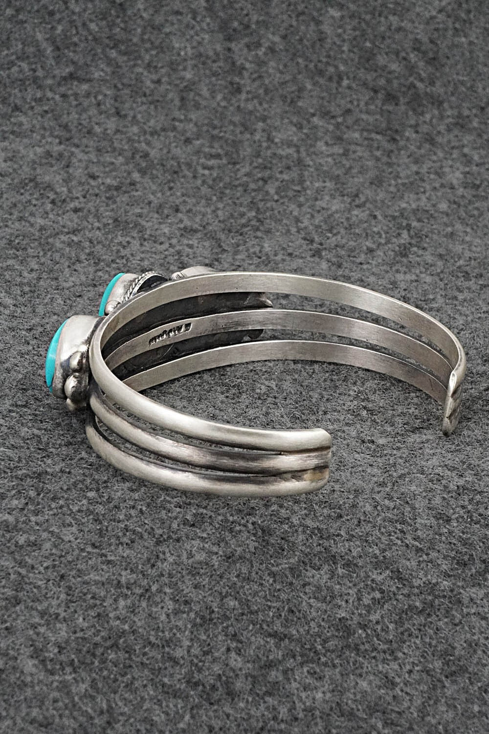 Turquoise & Sterling Silver Bracelet - Darrin Livingston