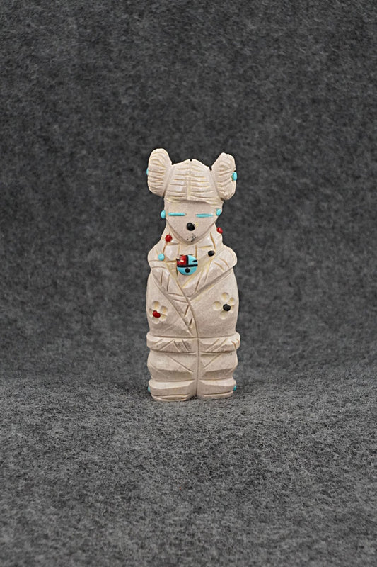 Corn Maiden Zuni Fetish Carving - Dannette Laate