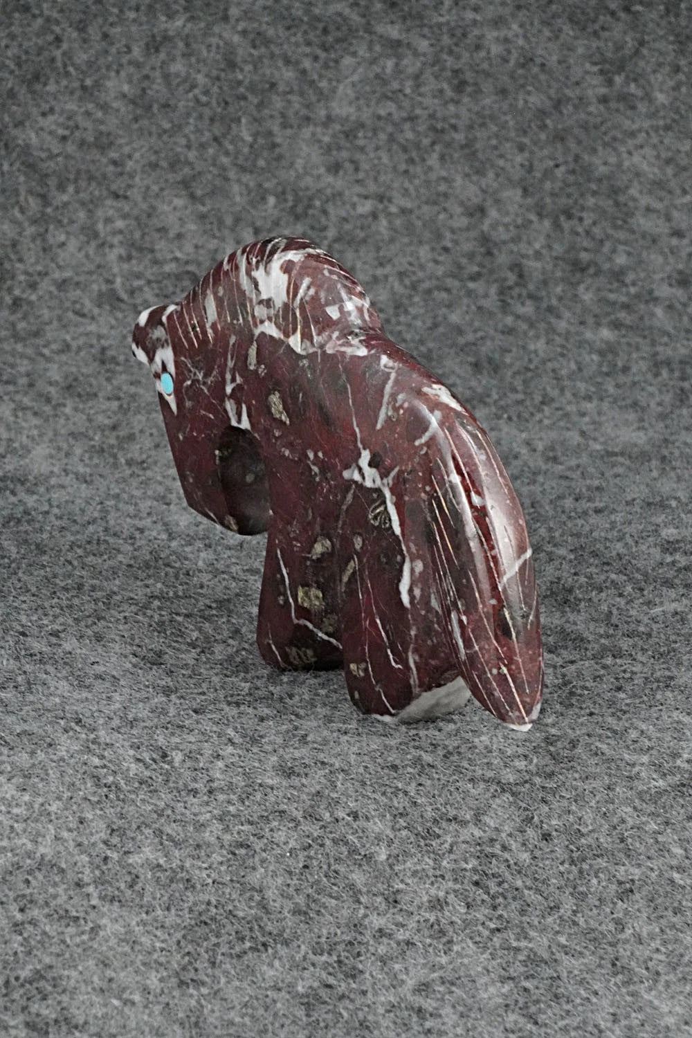 Horse Zuni Fetish Carving - Kenric Laiwakete