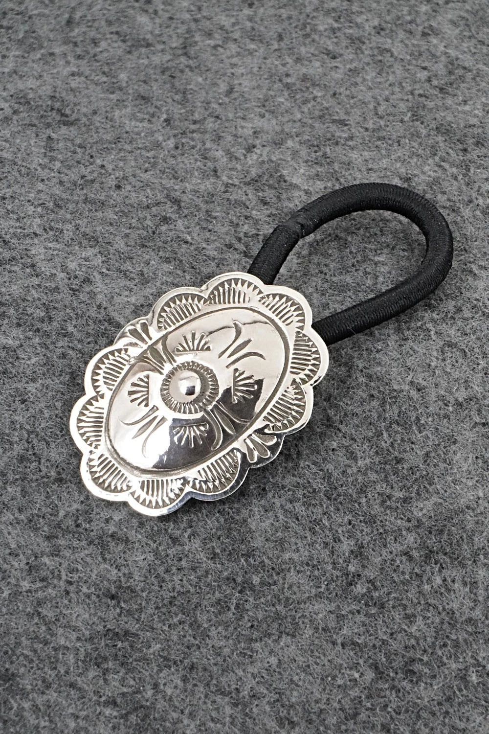 Sterling Silver Hair Tie - Bertha Begay