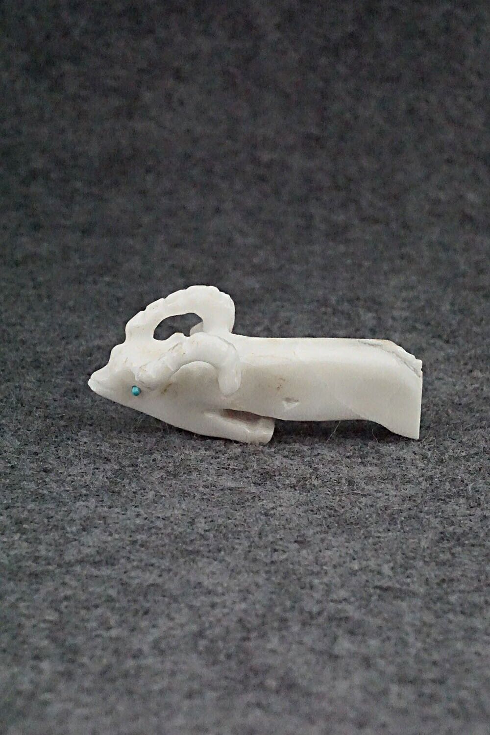 Ram Zuni Fetish Carving - Vander Tsethlikai