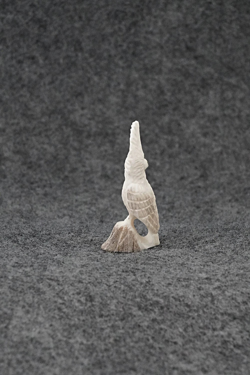 Parrot Zuni Fetish Carving - Chris Peina