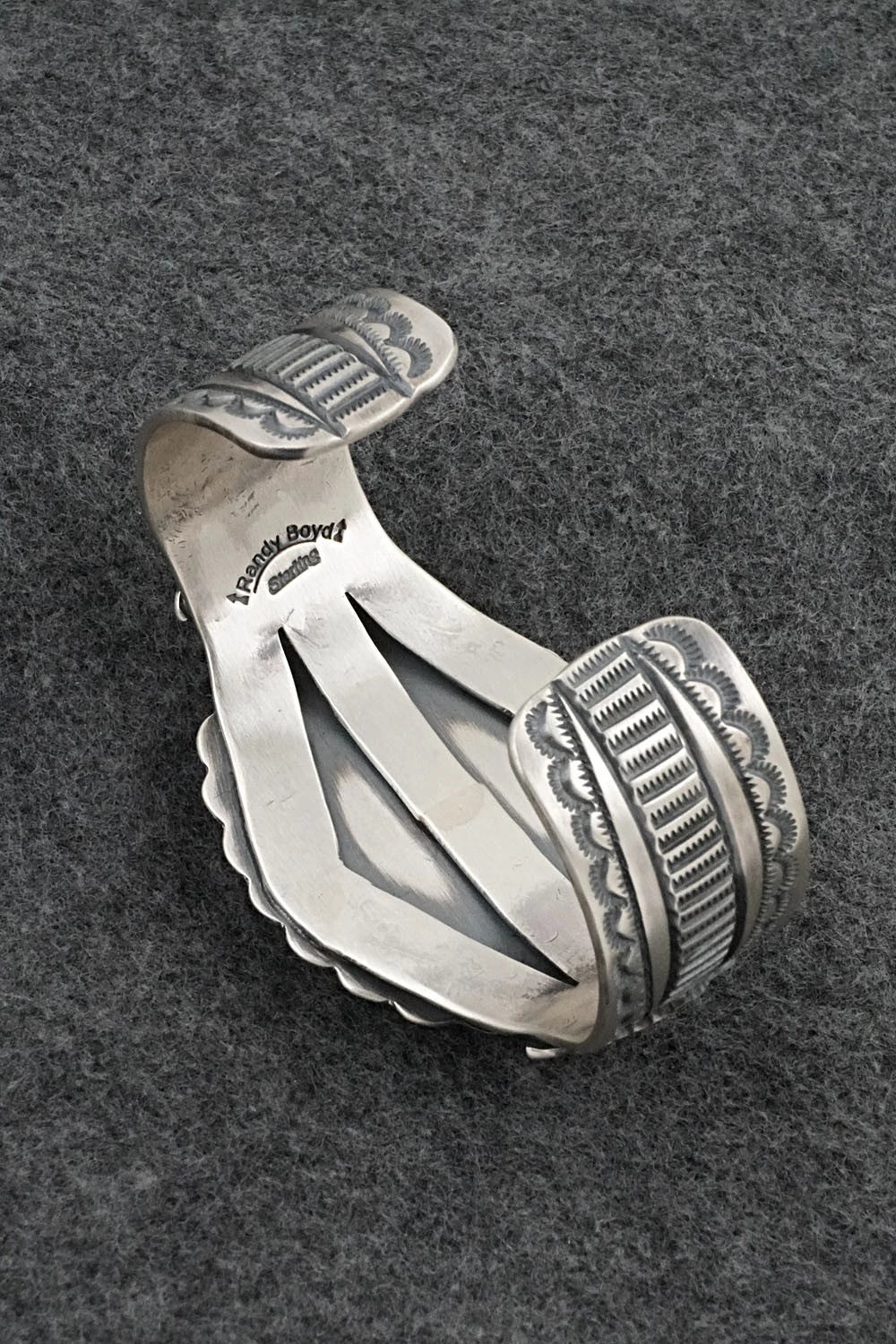 Turquoise & Sterling Silver Bracelet - Randy Boyd