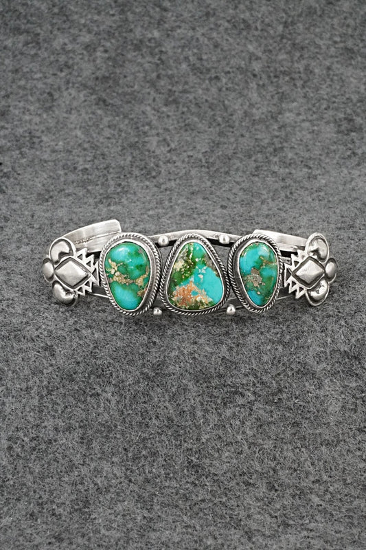 Turquoise & Sterling Silver Bracelet - Sharon McCarthy