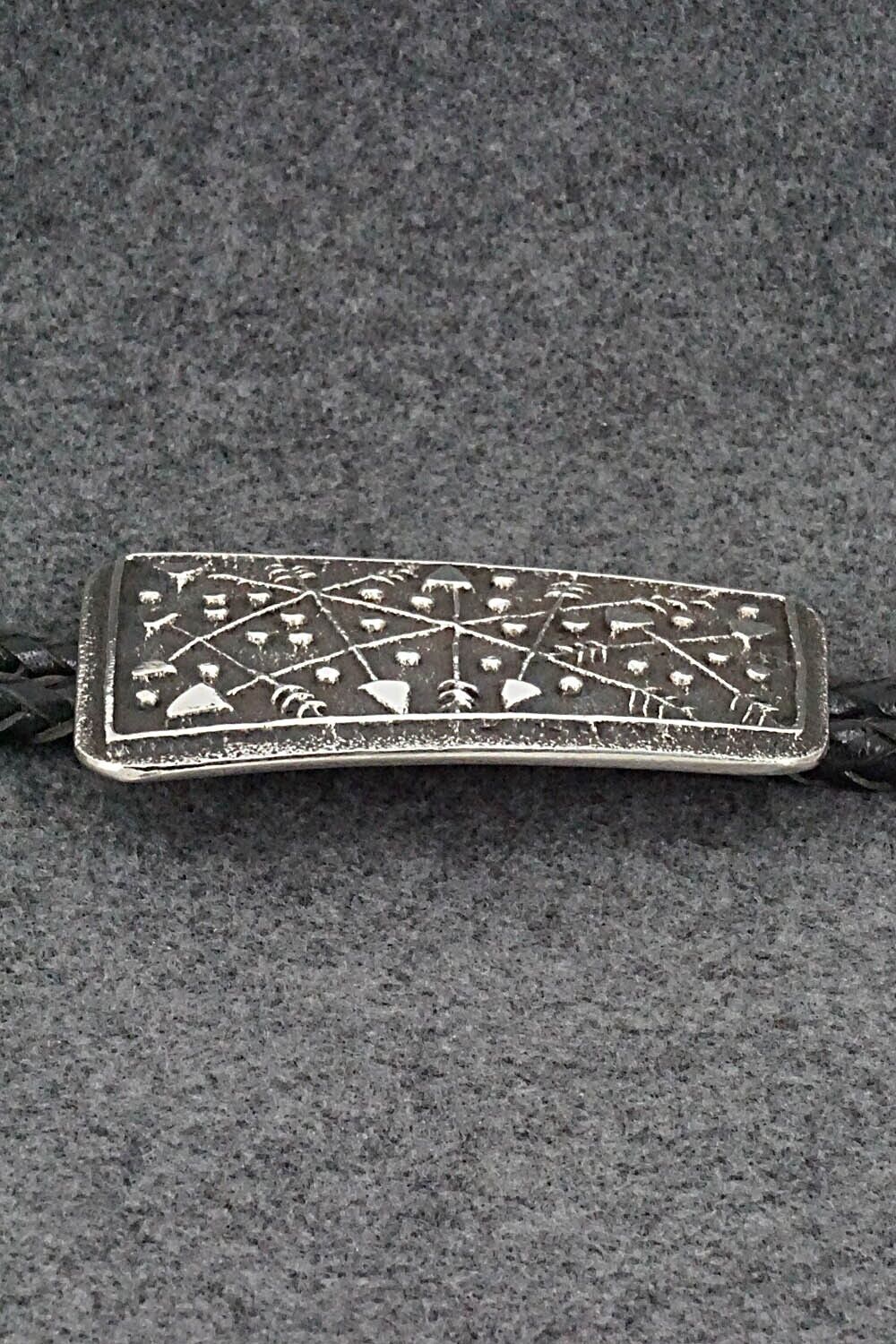 Sterling Silver Bolo Tie - Delbert Arviso