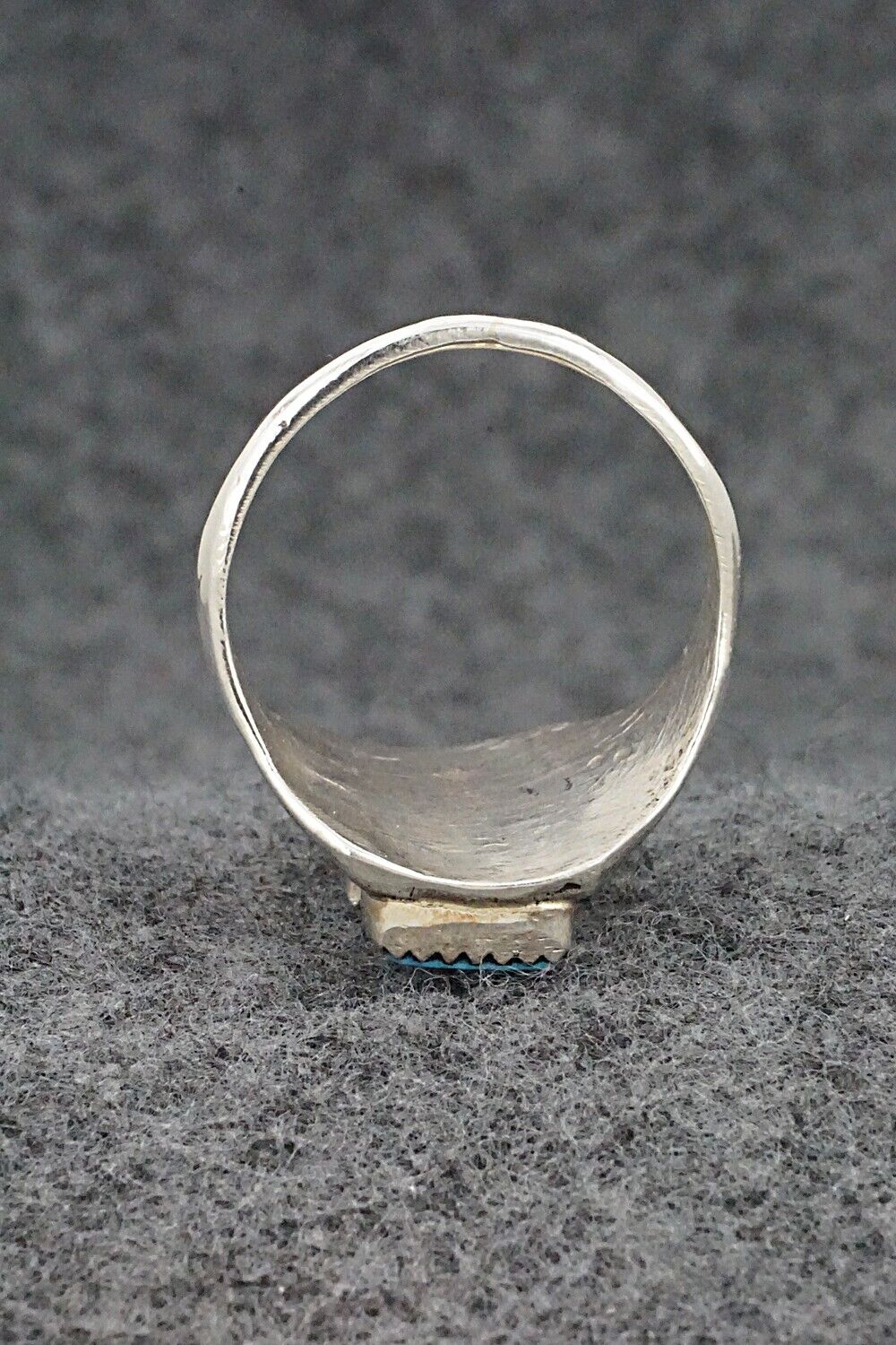 Turquoise & Sterling Silver Ring - Pauline Nelson - Size 14.5