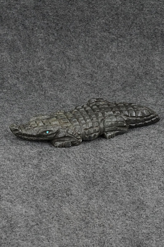Alligator Zuni Fetish Carving - Tony Mackel