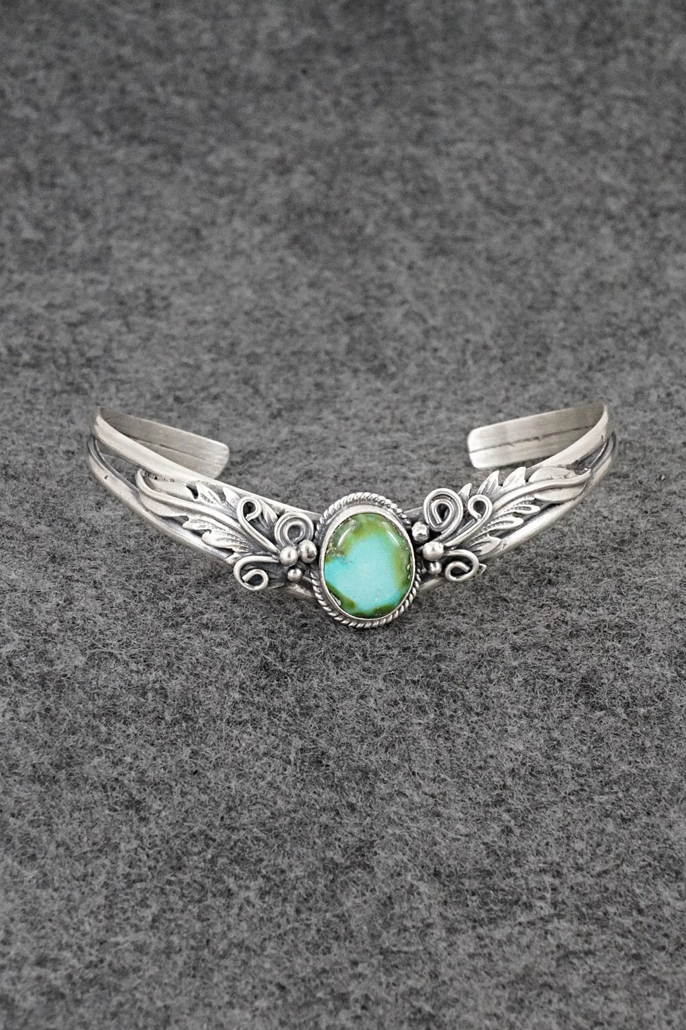 Turquoise & Sterling Silver Bracelet - Jemson Henio