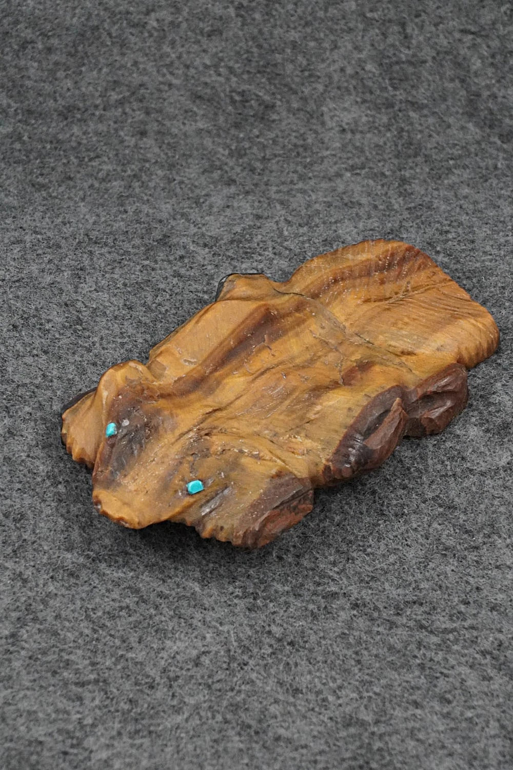 Badger Zuni Fetish Carving - Brandon Peynetsa