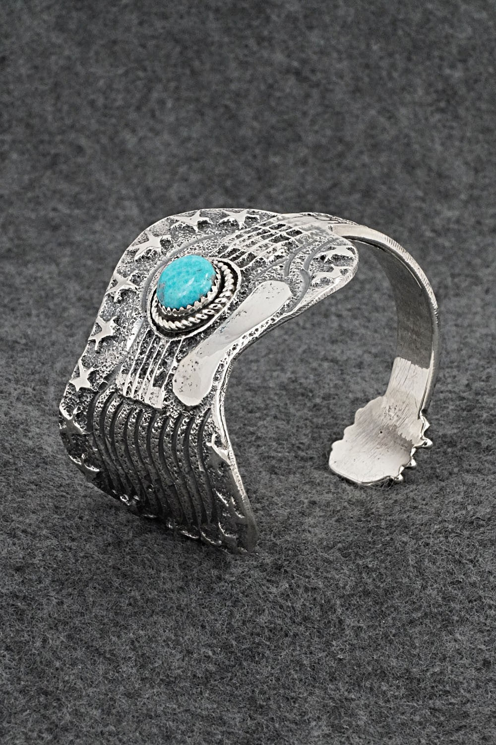 Turquoise & Sterling Silver Bracelet - Delbert Arviso