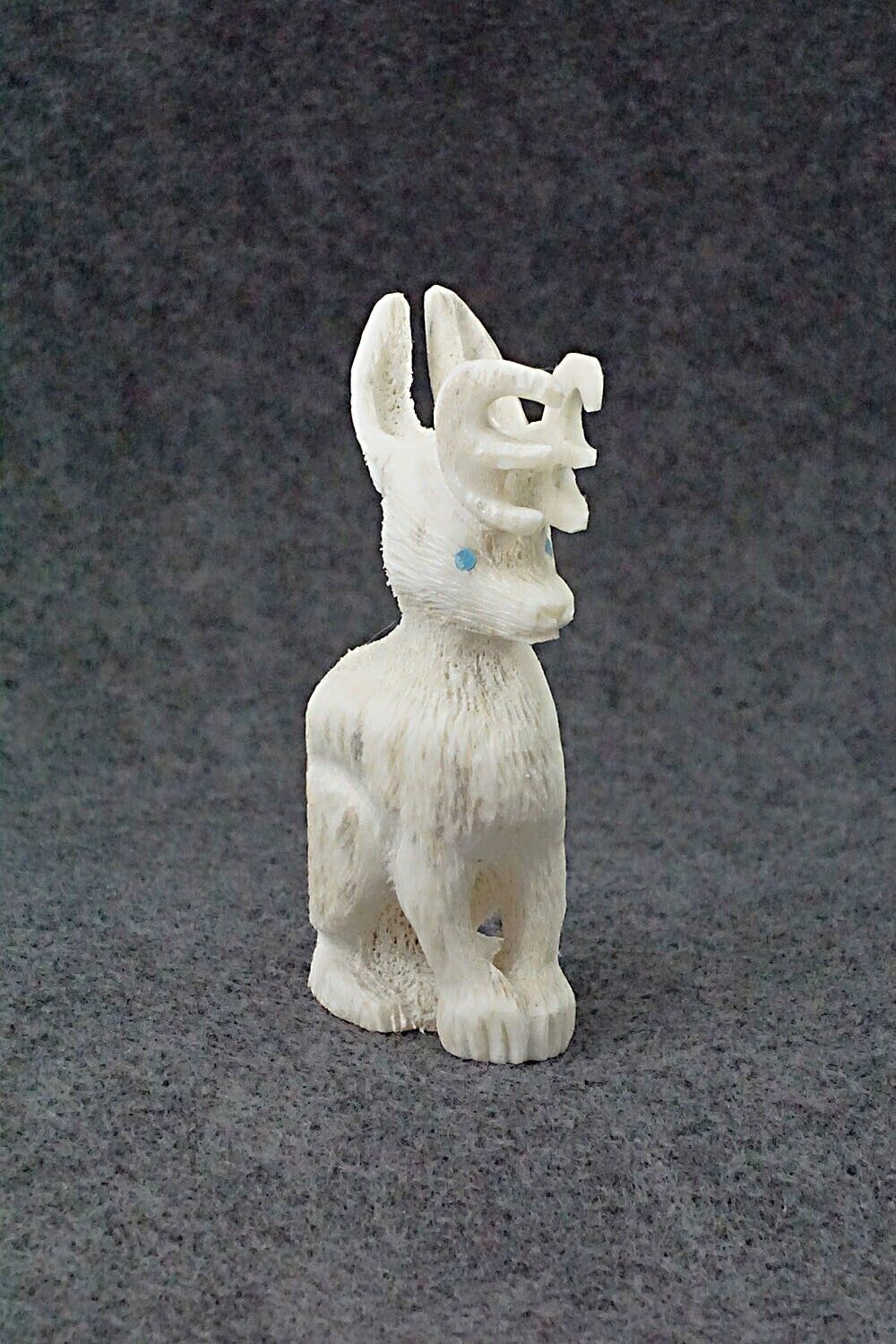 Jackalope Zuni Fetish Carving - Claudia Peina