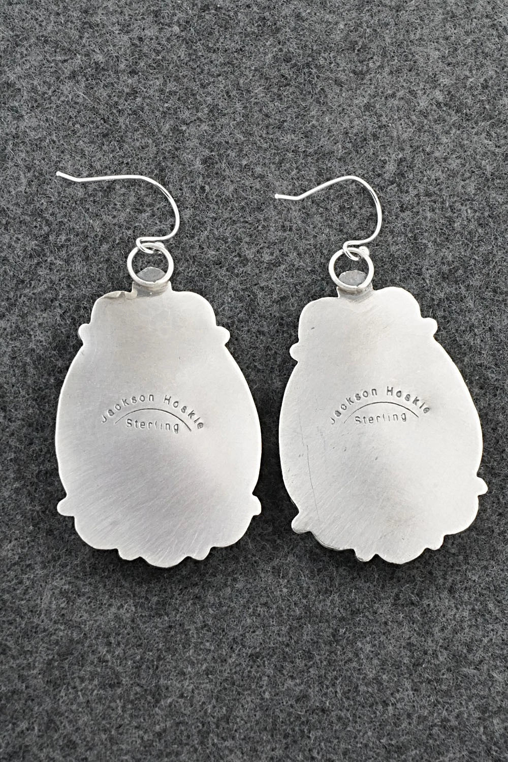 Turquoise & Sterling Silver Earrings - Jackson Hoskie