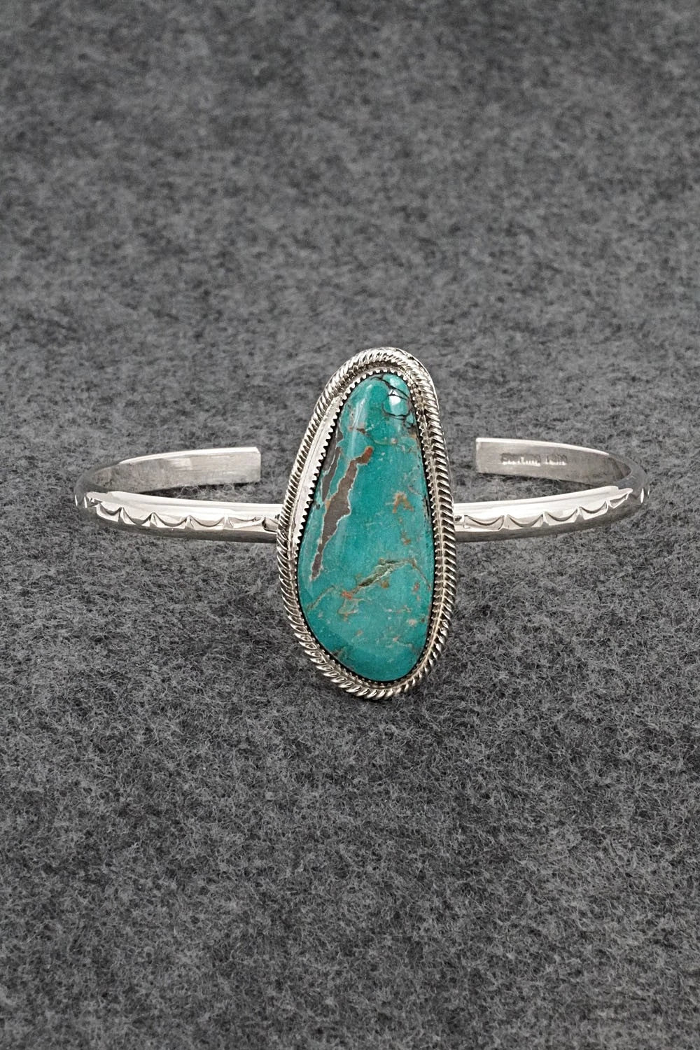 Turquoise & Sterling Silver Bracelet - Suzanna Johnson