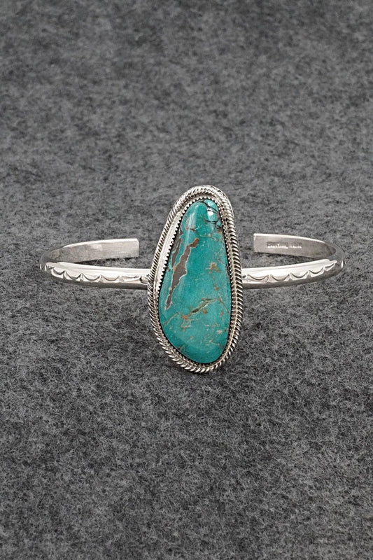 Turquoise & Sterling Silver Bracelet - Suzanna Johnson