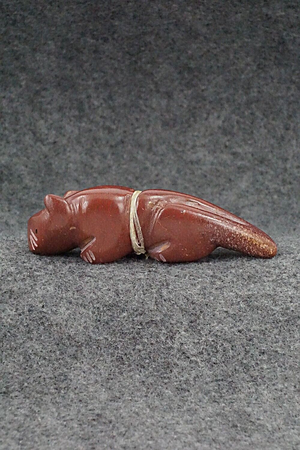 Mountain Lion Zuni Fetish Carving - Justin Red Elk