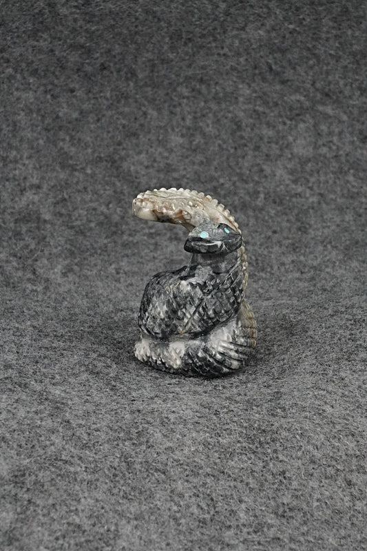 Rattlesnake Zuni Fetish Carving - Paulette & Farlan Quam