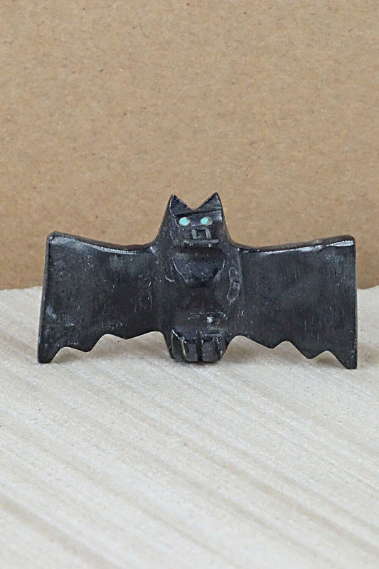 Bat Zuni Fetish Carving - Tim Lementino