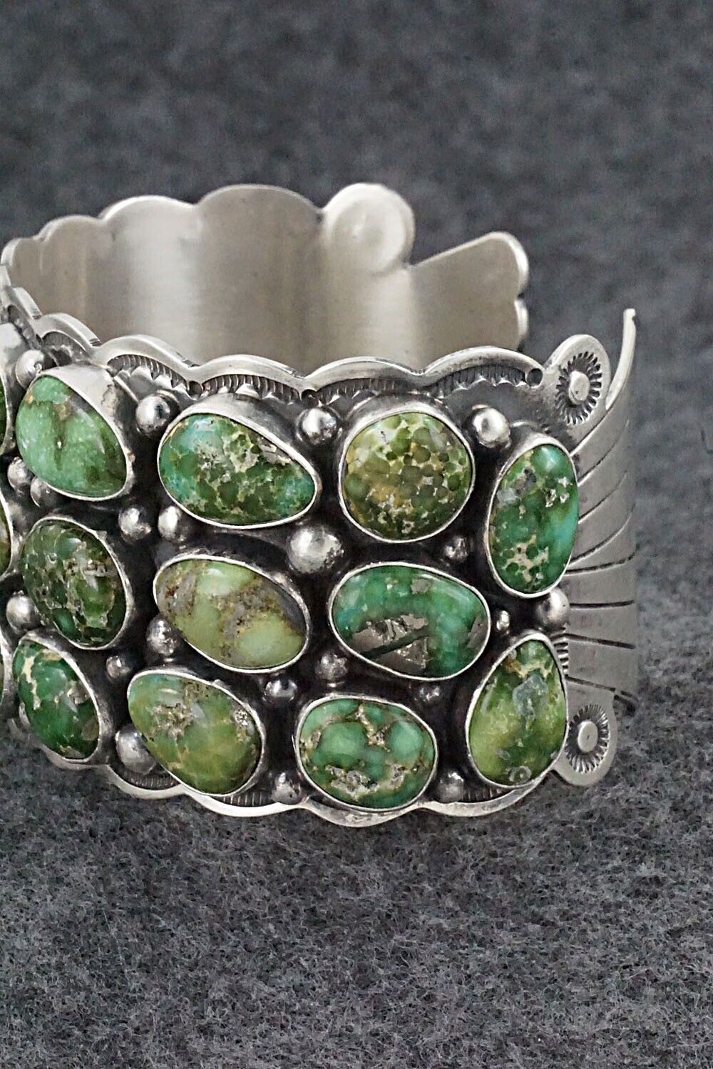 Turquoise & Sterling Silver Bracelet - Tom Lewis