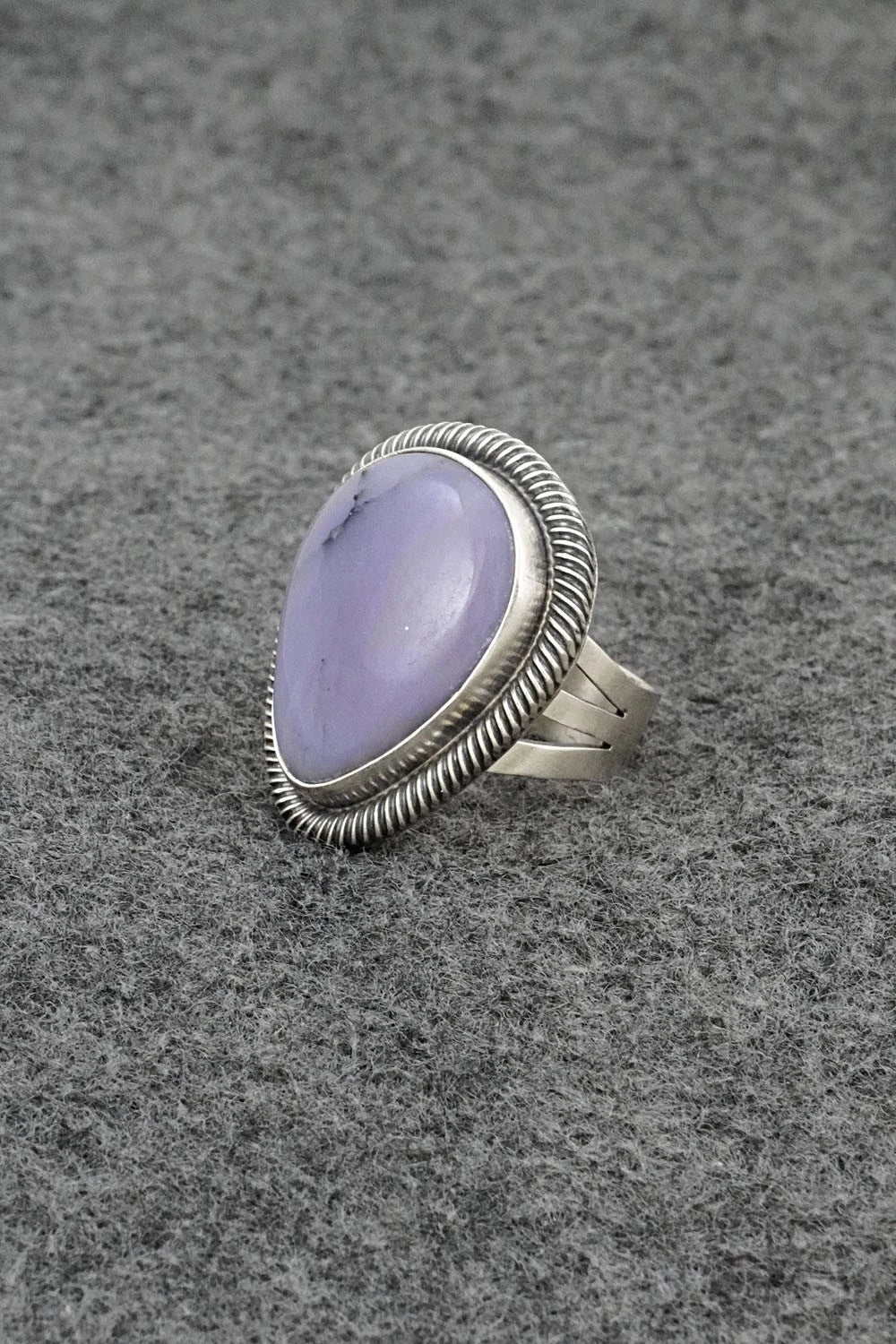 Morado & Sterling Silver Ring - Darrin Livingston - Size 6