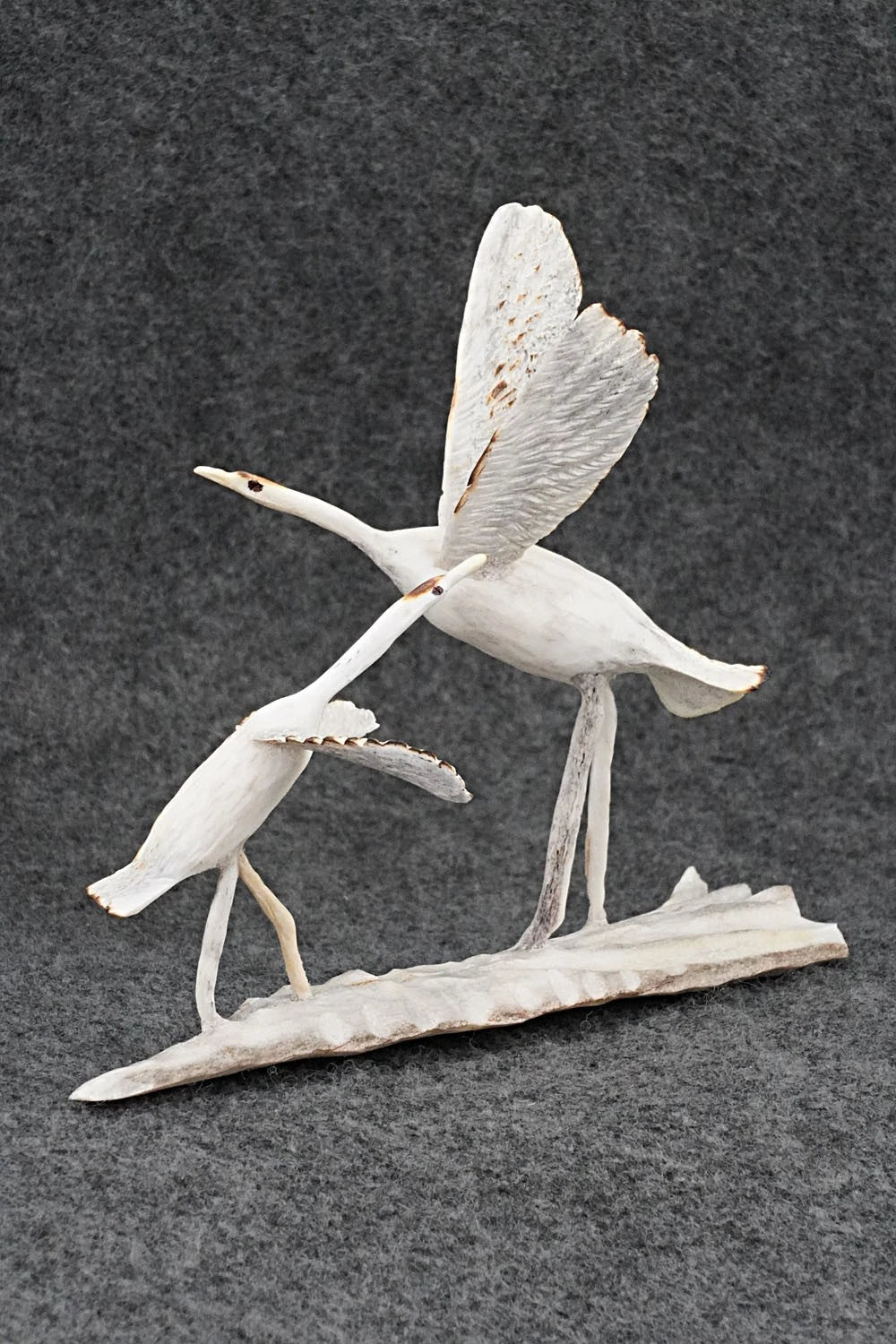 Sandhill Crane Zuni Fetish Carving - Ruben Najera