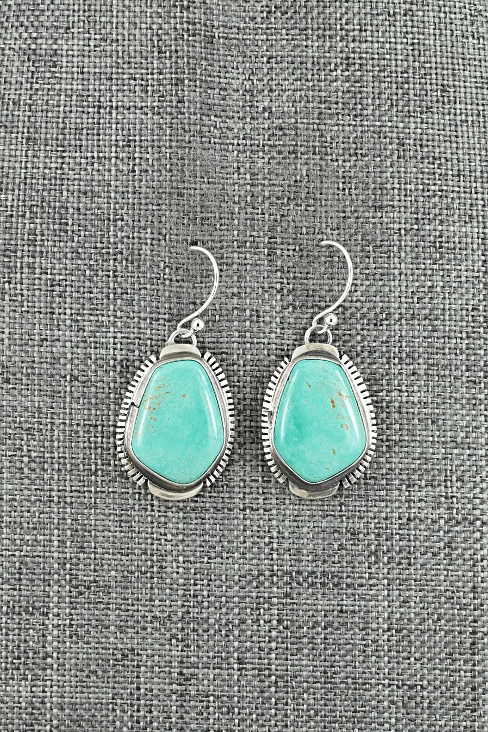 Turquoise & Sterling Silver Earrings - Thomas Francisco